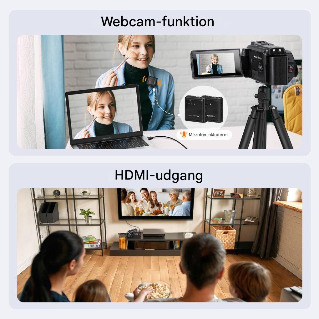 8K videokamera – 64MP fotos Wifi Connect komplet Creator Kit