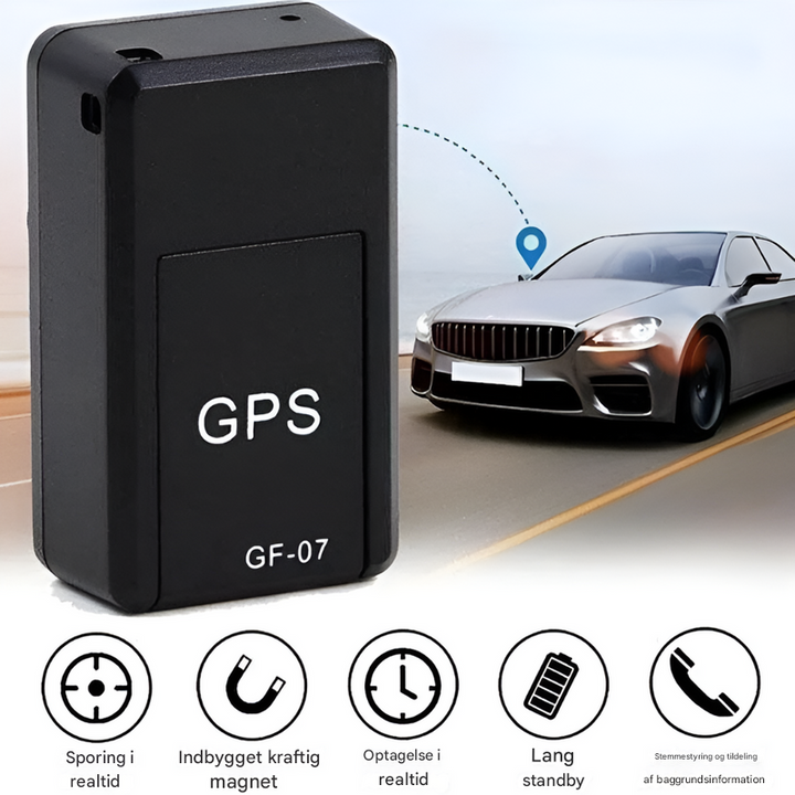 Magnetisk mini GPS-tracker til hele verden (model GF07)