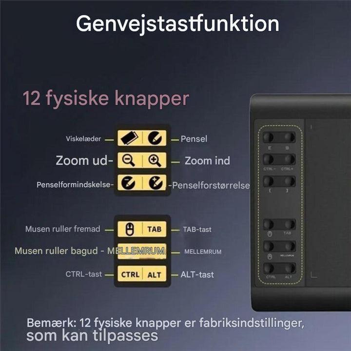 Digital skitseblok med papirfølelse og stylus