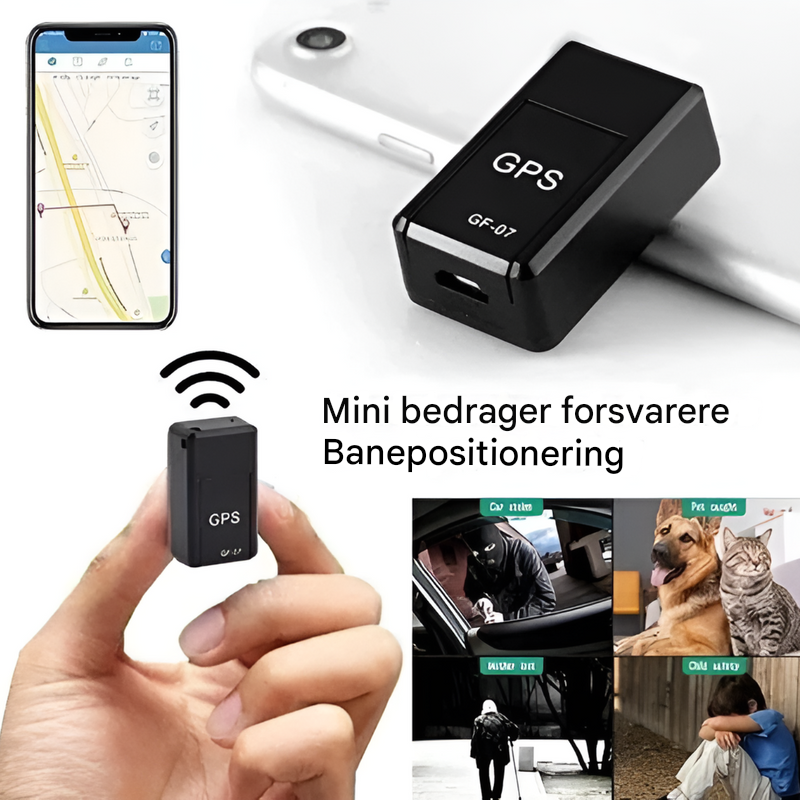 Magnetisk mini GPS-tracker til hele verden (model GF07)