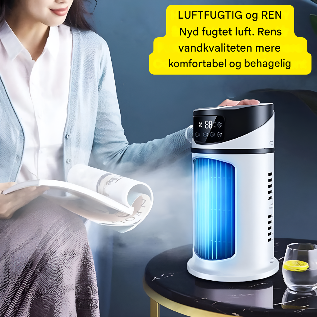 Bærbart klimaanlæg til hjemmet og kontoret