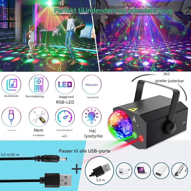 2-i-1 laserdiskolys