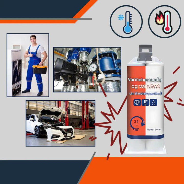 Metalreparationslim 50g – Vandtæt bindingsformel