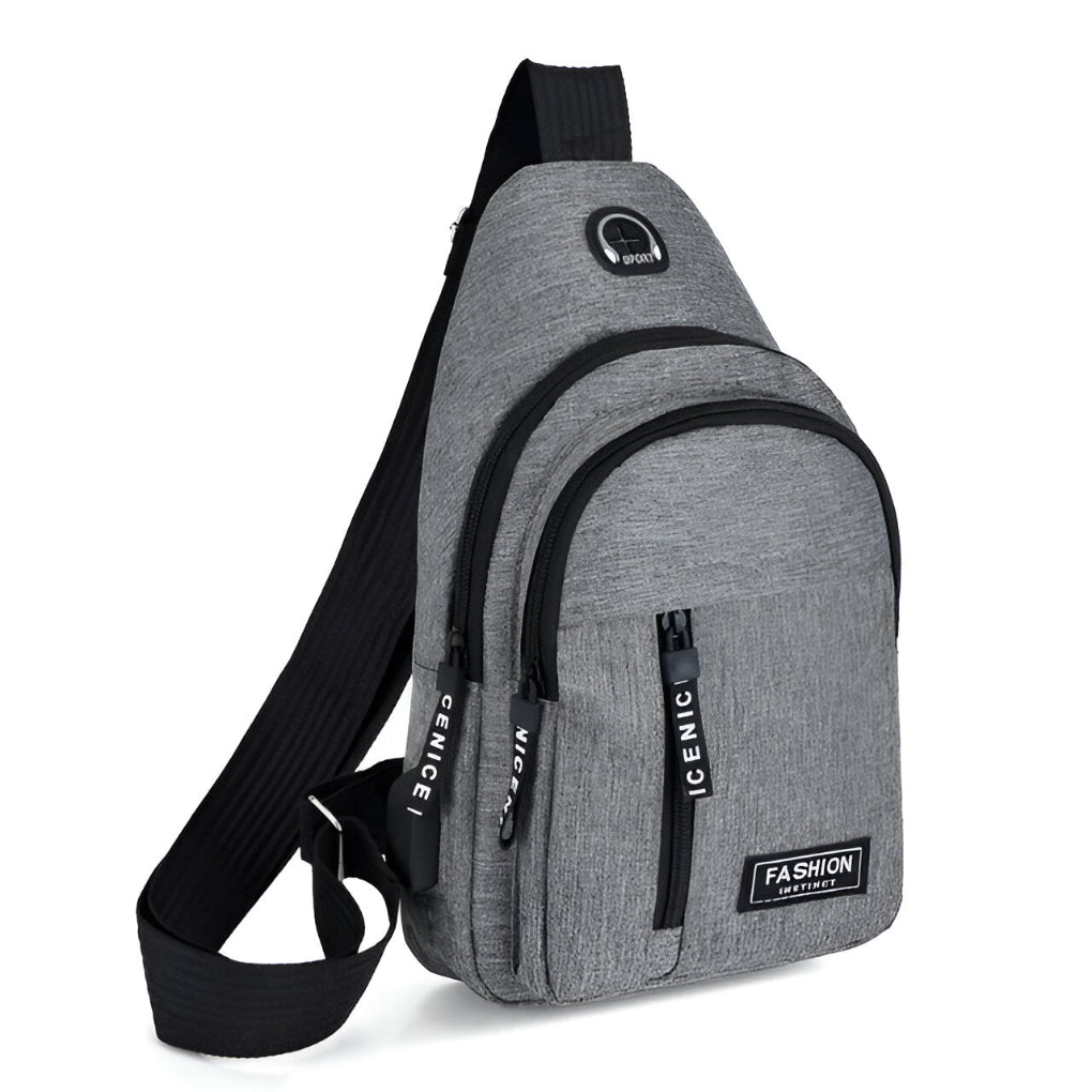 Kompakt Rejse Sling Taske – Sikker, Håndfri Crossbody Taske