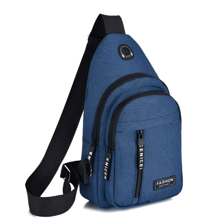 Kompakt Rejse Sling Taske – Sikker, Håndfri Crossbody Taske