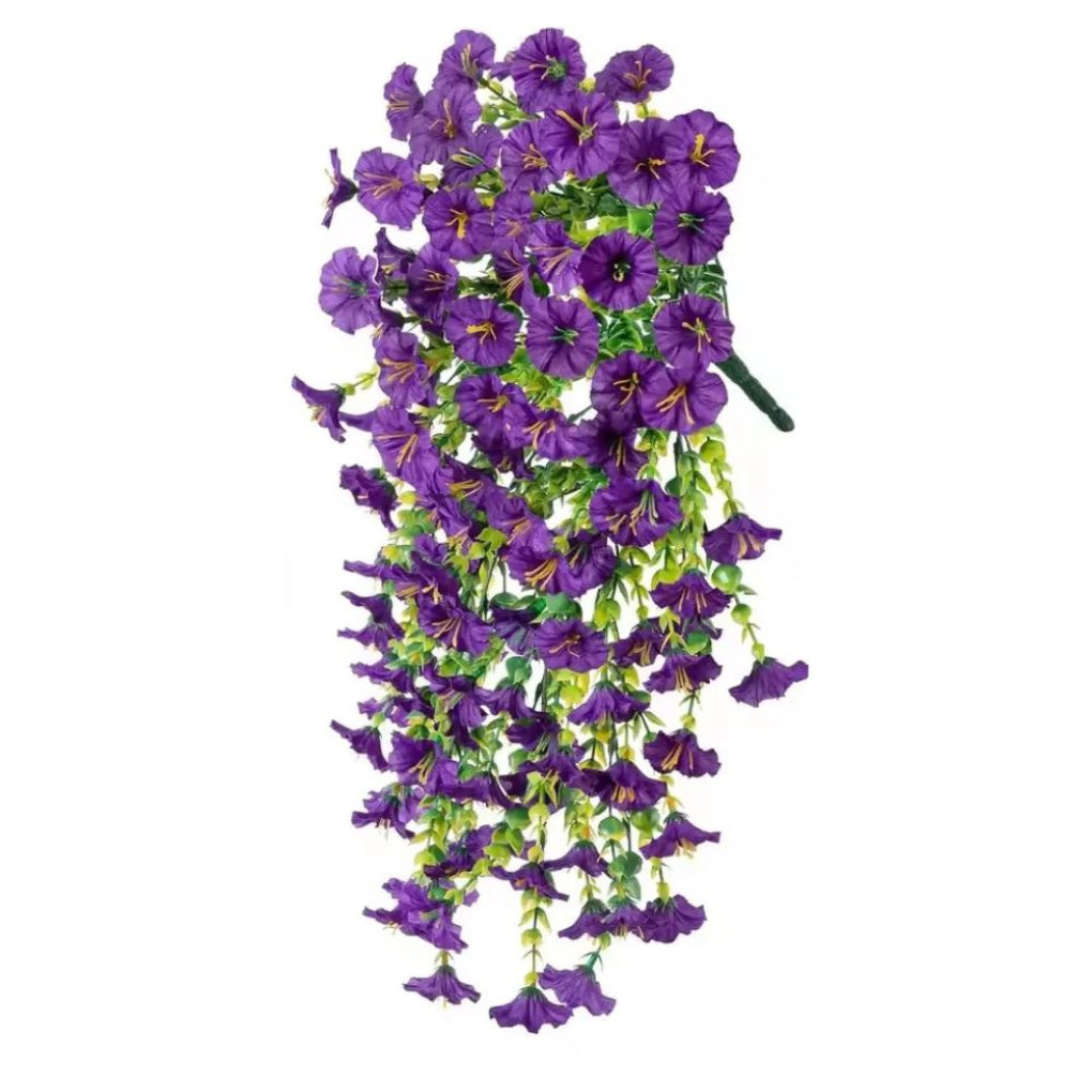 UV-resistent kunstig morgenfrue-blomst til ophængning
