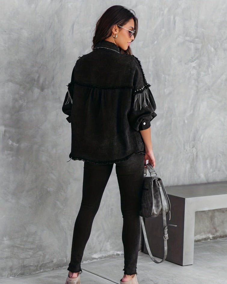 Zara | Cowgirl-stil denimjakke-Modiva
