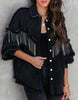 Zara | Cowgirl-stil denimjakke